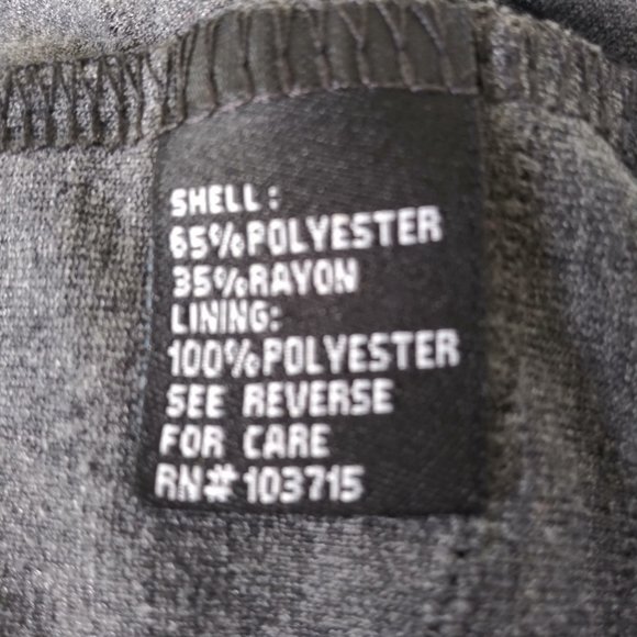 Sharagano Gray Sweater Dress Size 10 Textured Knit Cowl Neck - Picture 4 of 5